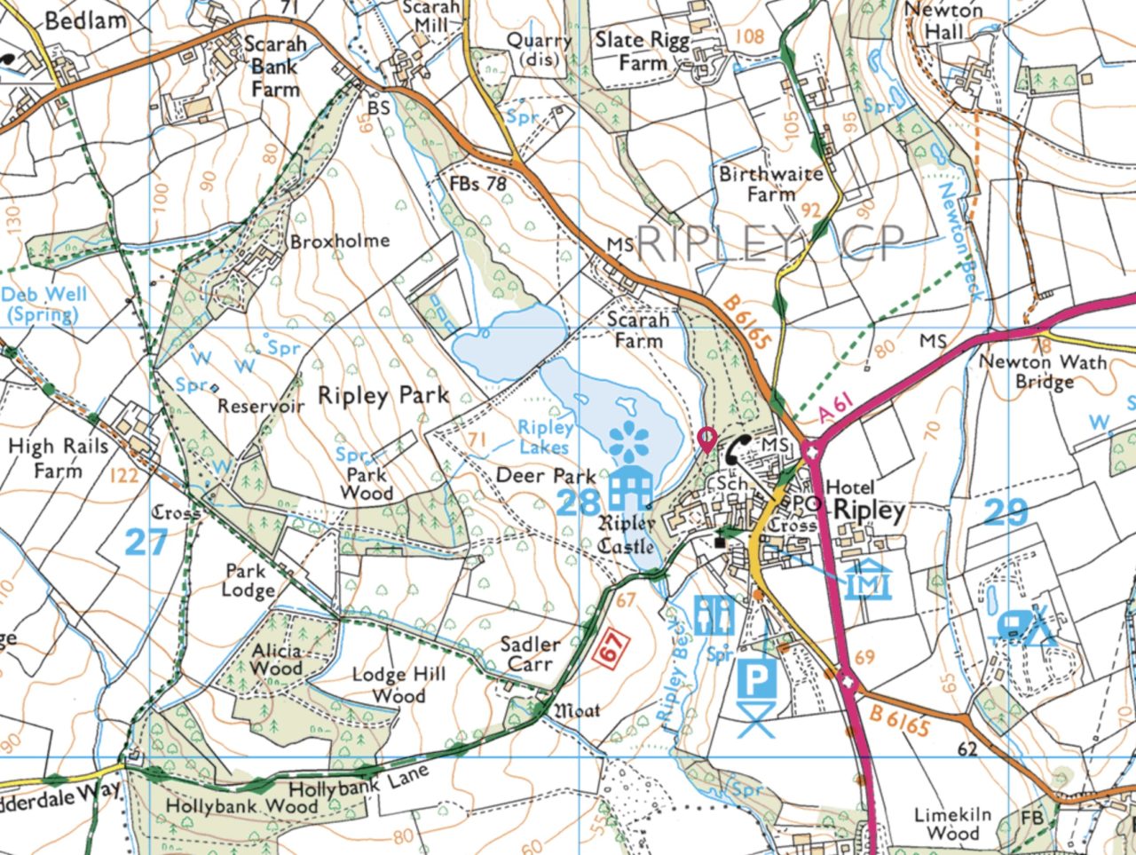 Ripley Castle Deer Park and Lakes Harrogate & District Naturalists